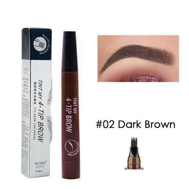 MICROBLANDING 4 TIP LIQUID EYEBROW PENCIL TINT - 2