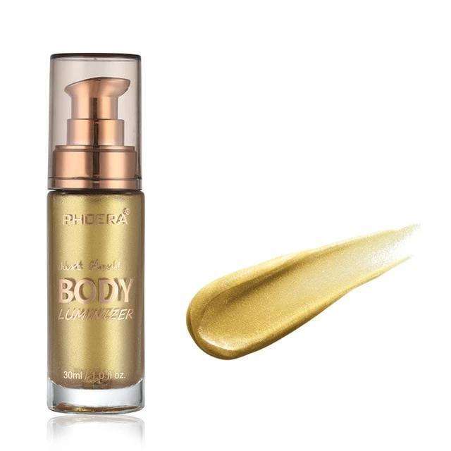 PHOERA WATERPROOF BODY LUMINIZER - 102 metalic Gold