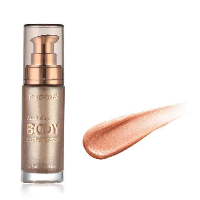 PHOERA WATERPROOF BODY LUMINIZER - 101 Rose Gold