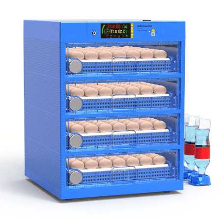 400 EGG AUTOMATIC ROLLER INCUBATOR DUAL VOLTAGE - BLUE