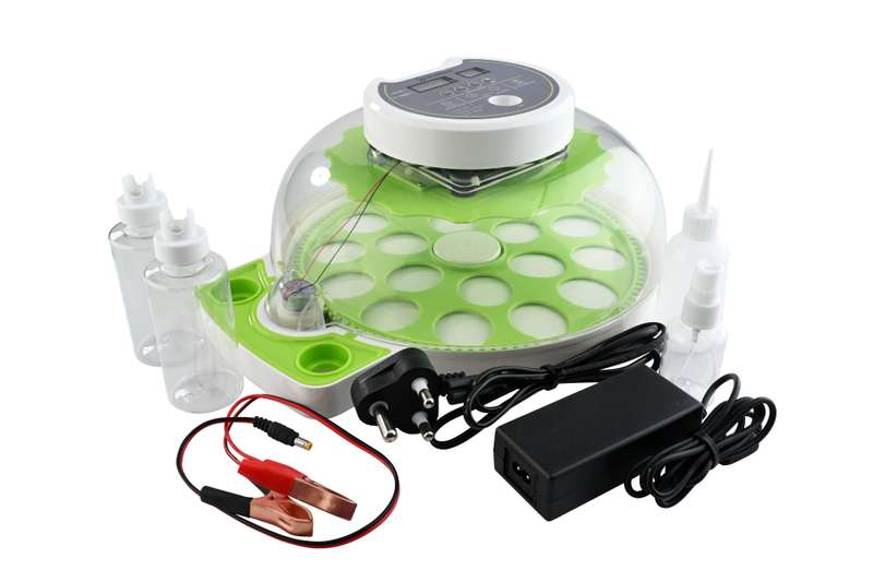 18 EGG ROLLER - DUAL VOLTAGE - WHITE