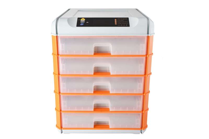 Premium Range 320 Egg Automatic Incubator  Orange Drawer