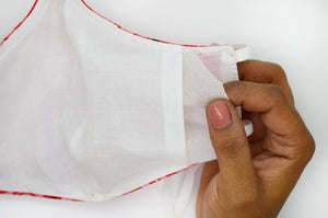 Fabric Face Mask Shweshwe 3 Layer