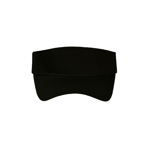 Sporty Sunvisor Cap - Black