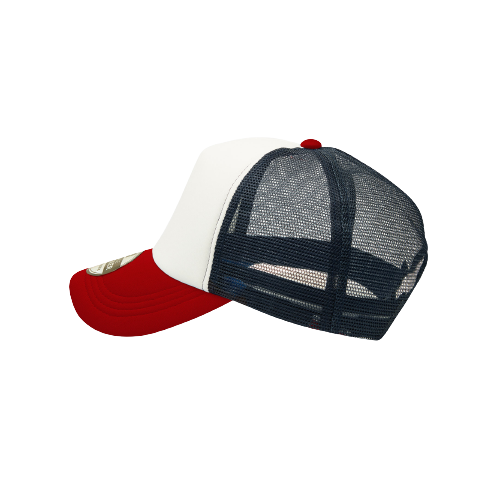 Three-Toned Trucker Cap