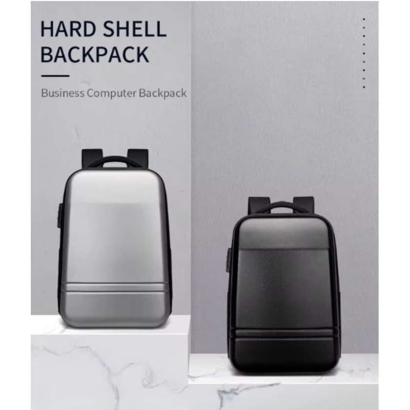 Hard Shell Large Capacity Business Travel Backpack