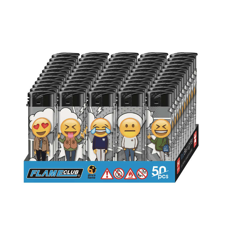 N2 Electronic Refillable Adjustable Designed Lighter - Pack (50's)