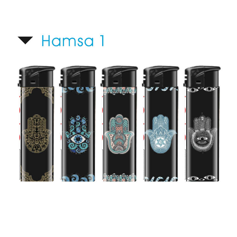N2 Electronic Refillable Adjustable Designed Lighter - Pack (50's)