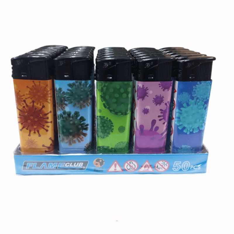 N2 Electronic Refillable Adjustable Designed Lighter - Pack (50's)