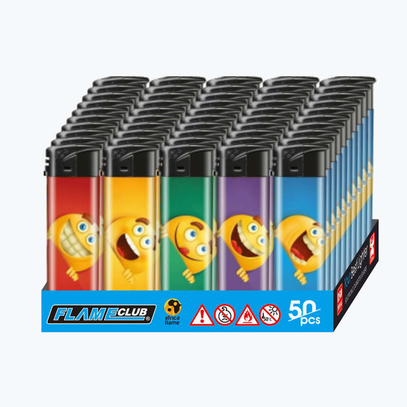 N2 Electronic Refillable Adjustable Designed Lighter - Pack (50's)
