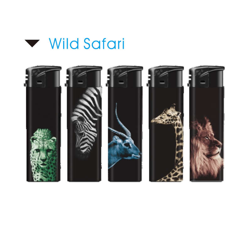 N2 Electronic Refillable Adjustable Designed Lighter - Pack (50's)