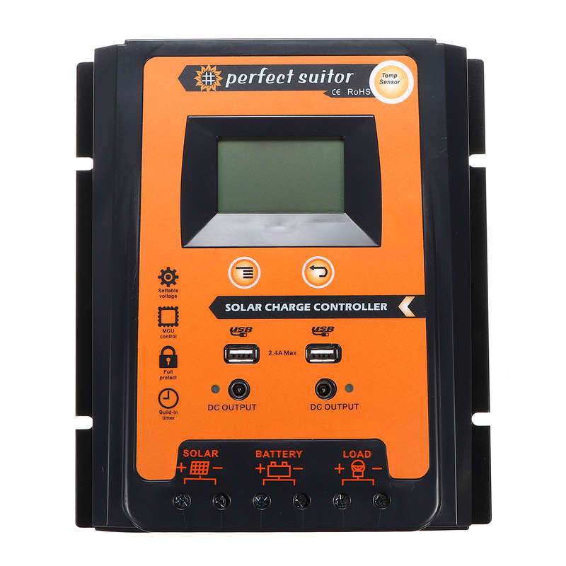 MPPT 30A/50A/70A Solar Panel Controller Solar Charge Controller Battery Regulator Solar Panel Cha...