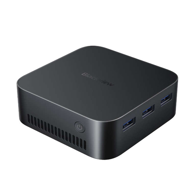 Blackview MP80 Intel N-series CPU Windows 11 Pro VESA Mount Support Mini PC 16GB + 512GB
