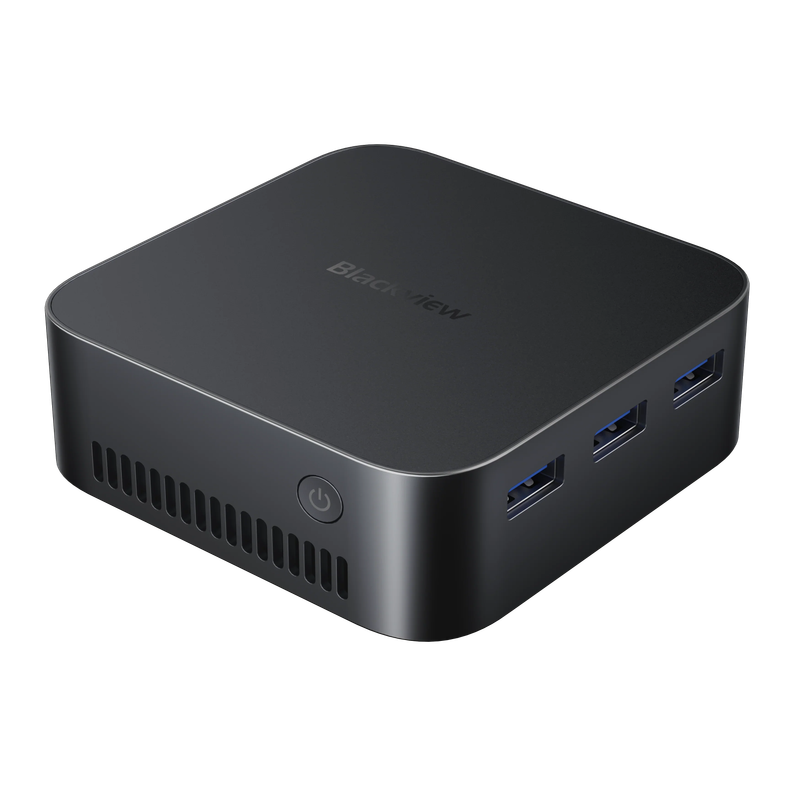 Blackview MP80 Intel N-series CPU Windows 11 Pro VESA Mount Support Mini PC 16GB + 512GB