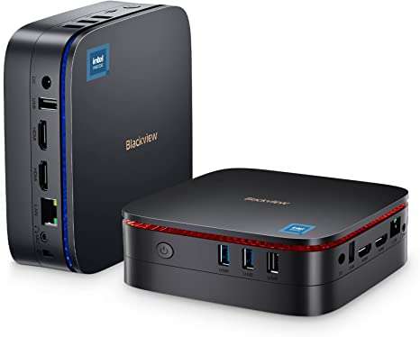 Blackview MP60 Mini PC Windows 11 Pro (8GB RAM / 256GB Storage) - 16GB RAM / 512GB Storage