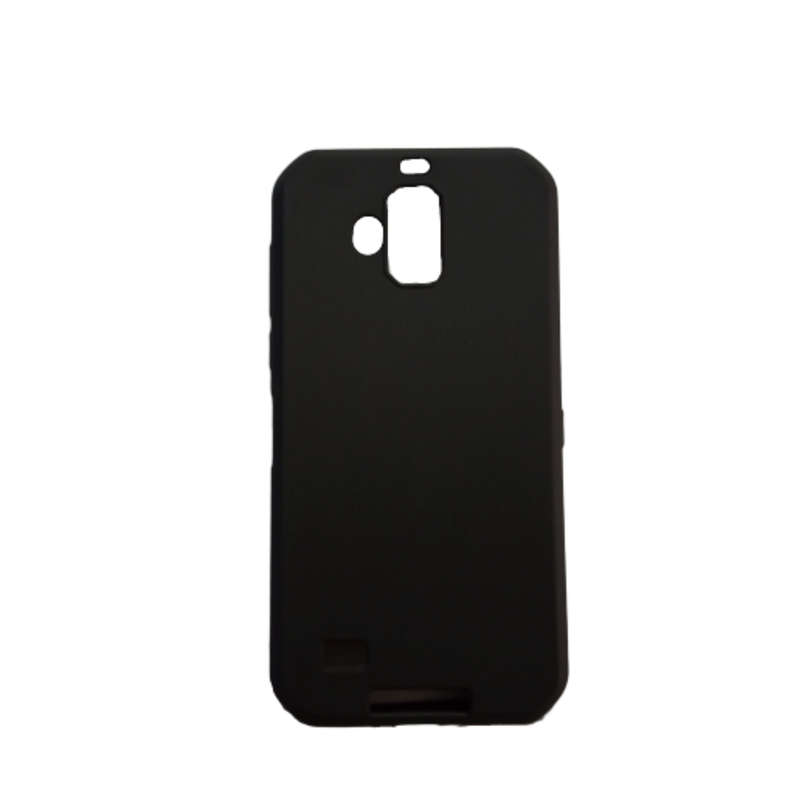 Blackview Back Cover Pouch- Matt Black & Clear