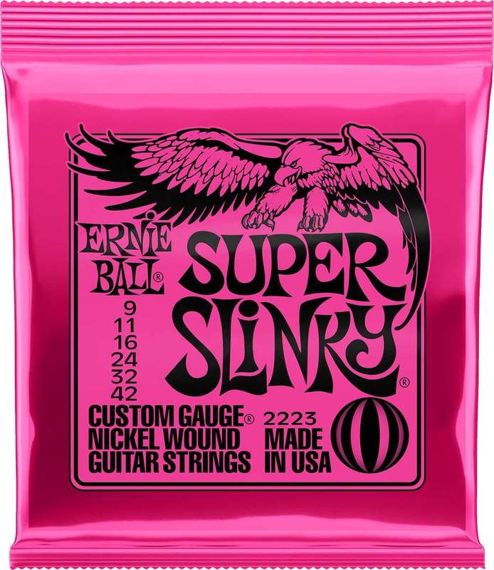 Ernie Ball Super Slinky Electric Guitar Strings