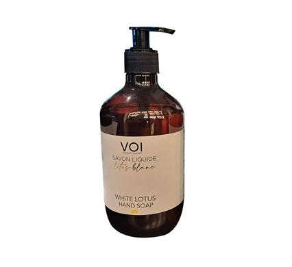 Voi Luxury Handsoap Savon White Lotus 500ml Nourishing and Hydrating For All Skin Types