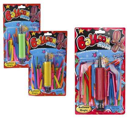 Balloons With Air Pump 40pc