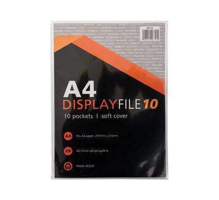 FILE DISPLAY-BOOK PL A4 10-PAGE