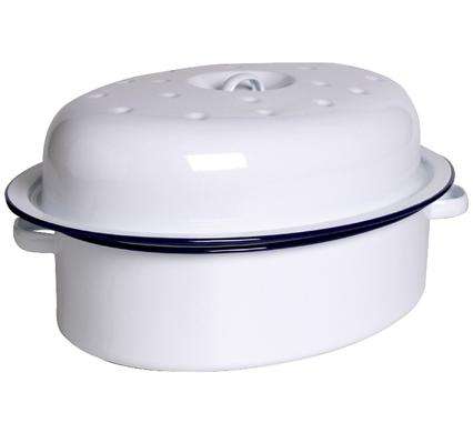 Enamel Pot Roasting Dish 1st Grade 38cm Oval In Shape