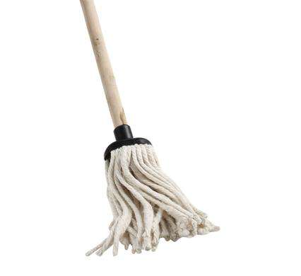 All Purpose Cotton Floor Mop - Wooden 1.2 Metre Long Handle