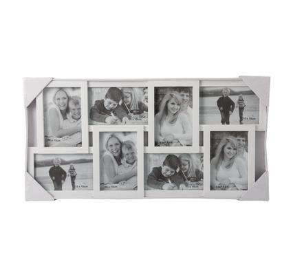 Picture Frame Plastic Collage 8 Hole Opening For Office and Home