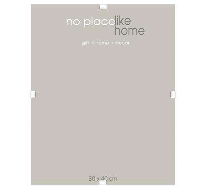 Glass Picture Frame (Frameless) with Clips, 30 x 40cm