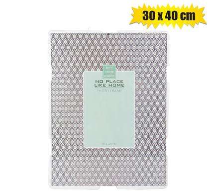 Glass Picture Frame (Frameless) with Clips, 30 x 40cm