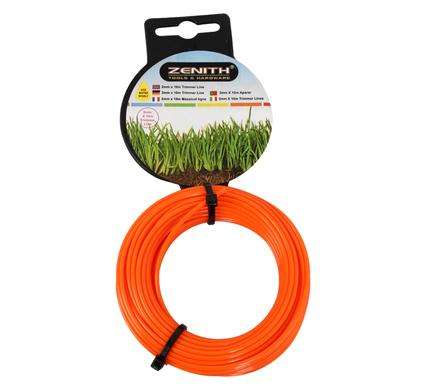 Zenith Trimmerline Electric Replacement Spool for Electric Weedeater/Trimmer - 2.0mm x 10m