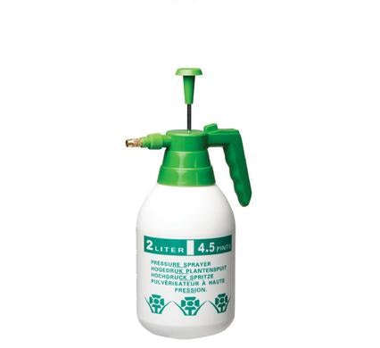 Hand Pump Pressurised Plastic Spray Bottle - Garden, Pest Control, Portable Garden Sprayer - 2 Litre