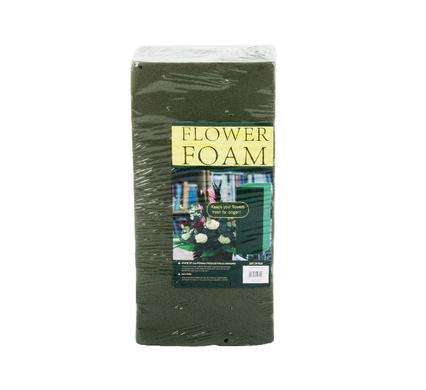 Floral Foam Brick, Green Styrofoam Wet Foam Brick 22x7.5x10cm