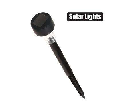 Solar Powered Plastic Garden Light - Pathways, Garden Decor - 2 Pack