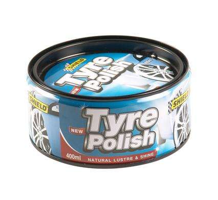 Shield Tub of Car Tyre Polish - Protects, Shines, Easy to Apply - 400 ml