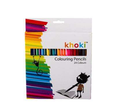 Khoki Pencil Crayons Long 24pc
