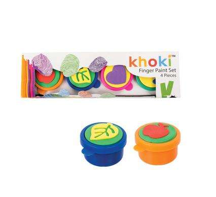 Washable Set Of 4 Finger Paints