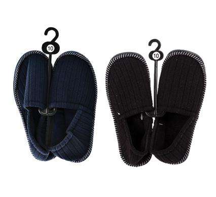 Slipper with Binding & Tapered Sole  Size 10 Comfortable Winter Essentials