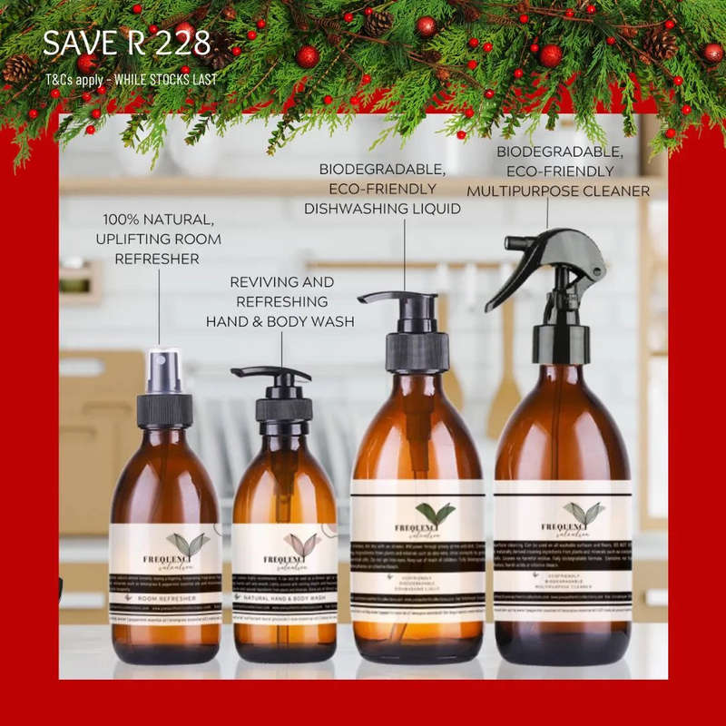 Yves Authentic Cleaning Gift Set 100% Natural, Multi-Purpose Cleaning, Perfect Gift For Christmas...