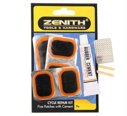 Zenith 9pc Multi Function 3204N Bicycle Repair Kit