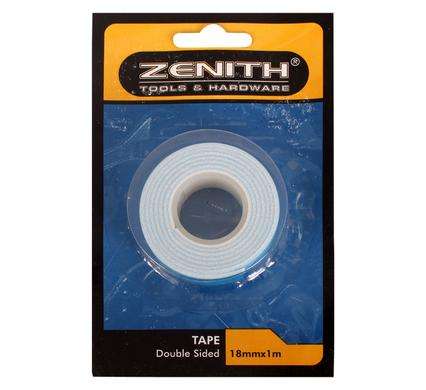 Double Sided Heavy Duty Tape 18x1000mm Adhesive Mounting Tape for Carpet Fix, Home Office Wall De...
