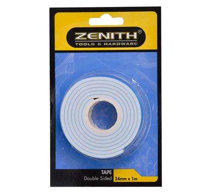 Adhesive Two Sided Tape, 24x1000mm Double Sided Tape for Car, Home Decor, Office Decor