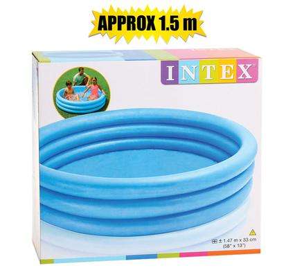 Fun Outdoor Children'S Splash Pool Crystal-Blue 147X33Cm