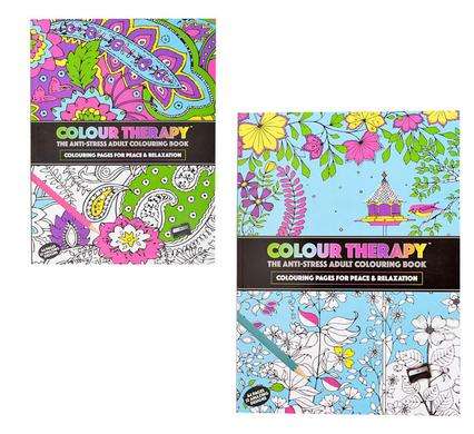 Adult Therapeutic Colouring book 64 Pages 28x21cm
