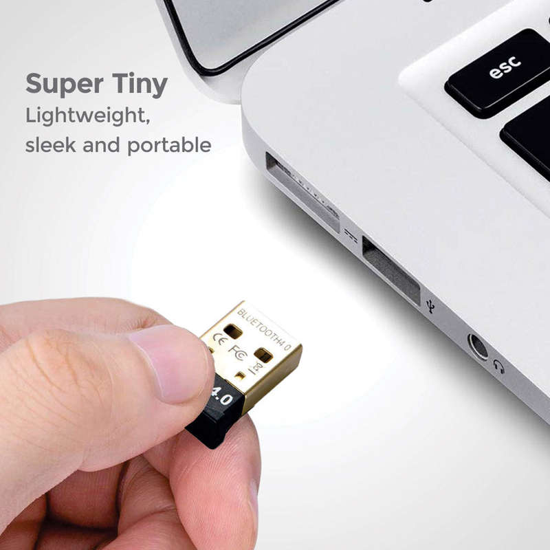 Nano Wireless Bluetooth Receiver, Link Your Computer to Any Bluetooth Devices