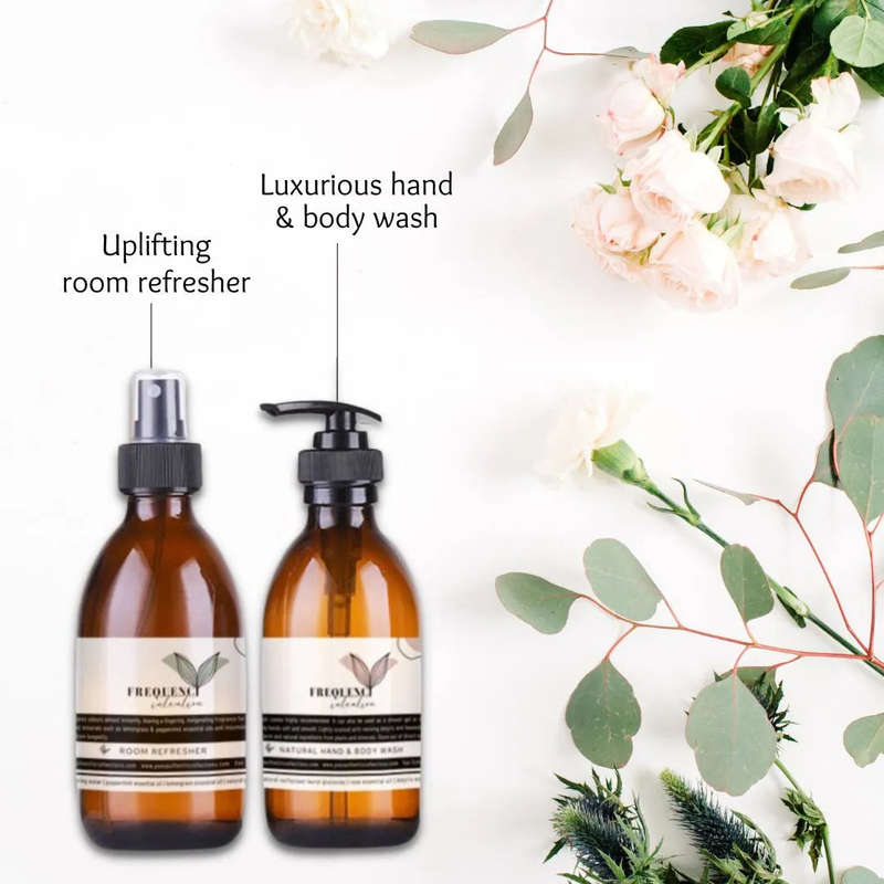 Yves Authentic Luxurious Refresher Gift Pack, 100ml Room Refresher Hand and Body Wash Gift Set, C...