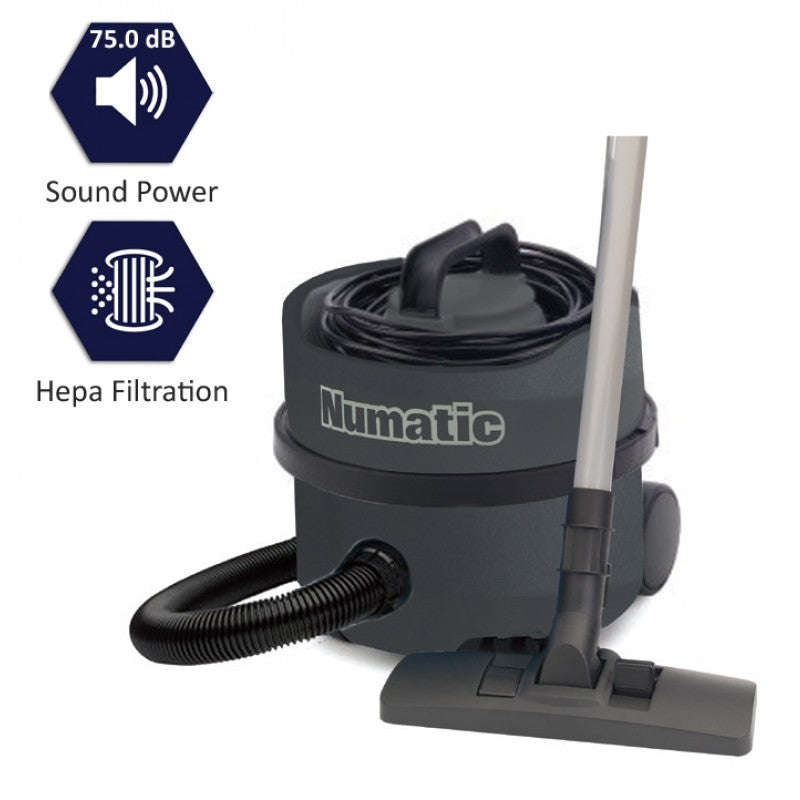Numatic Compact High Power Dry Vacuum Cleaner, NVP180-11 NuPro