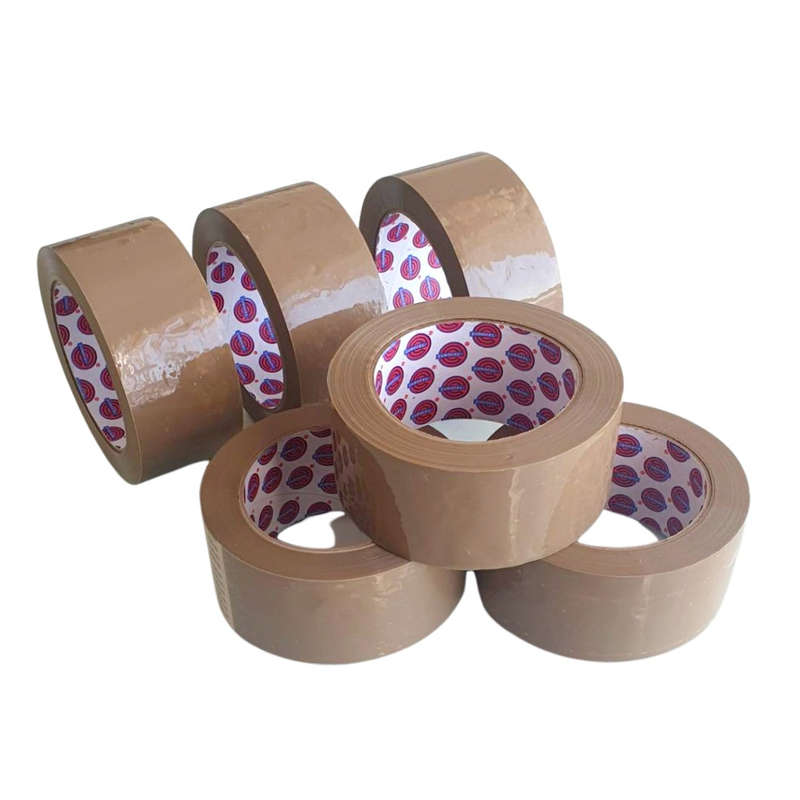 Eurocel 6 Pack Brown Packaging Tape 48mm x 100m Heavy Duty Shipping Tape For Packaging, Carton Se...