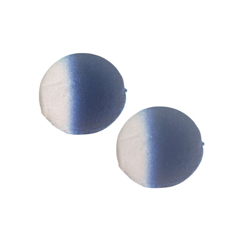 Toilet Bowl Bleach Cleaner Tablets Twin Pack Deep Blue - 2x 50g Provides Upto 360 Flushes Lasting...