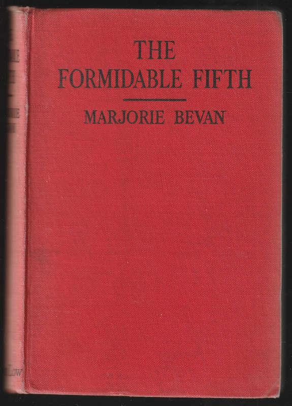 The Formidable Fifth By Marjorie Bevan
