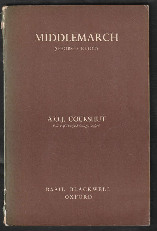 MiddleMarch By George Eliot